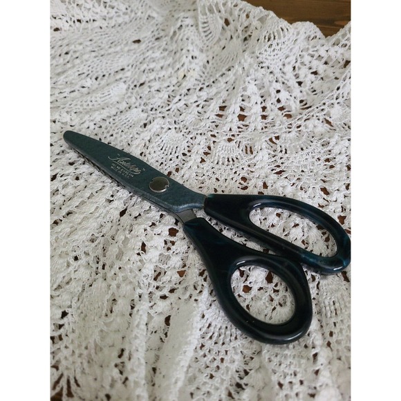 Vintage Antelope Pinking Shears 7” Sewing Scissors USA - Picture 1 of 3